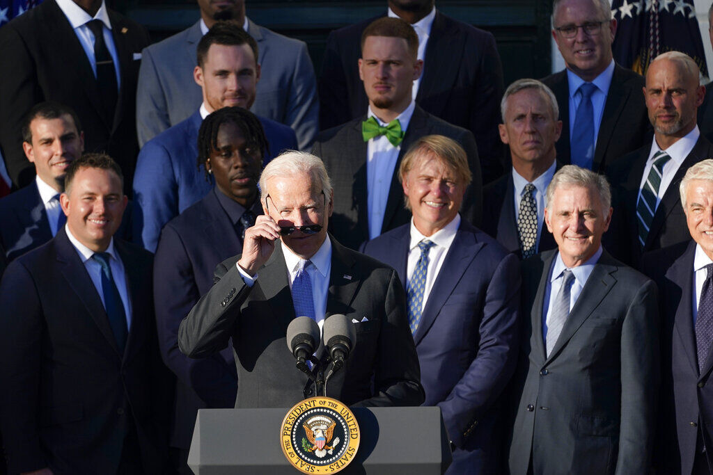 Biden Milwaukee Bucks
